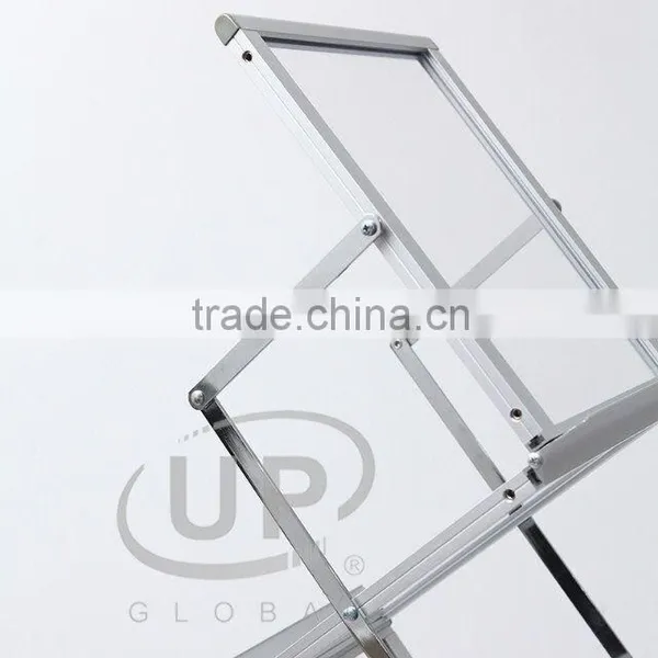 Outdoor Exhibition Show Easily Foldable Book Stand Aluminum Frame Book Stand photo-3