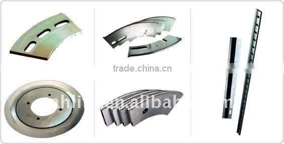 UPPER SLOTTING KNIVES/BLADES.