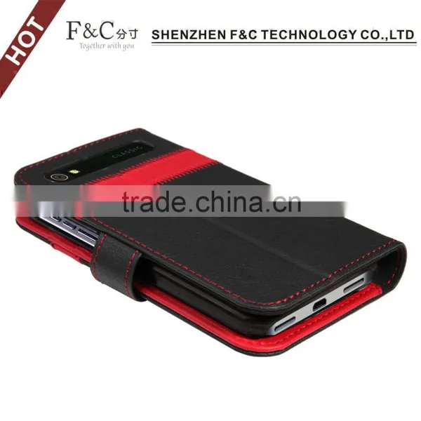 For Blackberry Classic Q20 Mobile Phone pu Leather Case With Stand photo-4