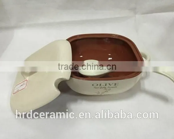 Stocked Small Ceramic Porcelain Soup Tureen With Lid photo-2