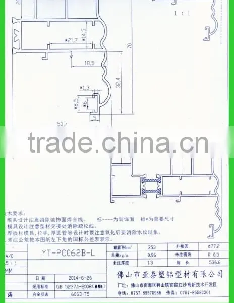 Anodisation of Aluminium for Export