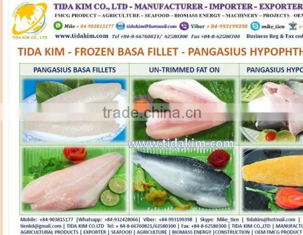 PANGASIUS HYPOPTHALMUS -TAPILA FROZEN BASA FILLLET - TIDA KIM - BLACK TIGER SHRIMP LIVE FROZEN LOBSTER P - MAKEREL FISH MAW photo-3