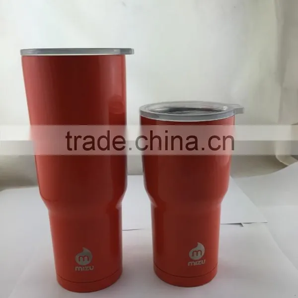 30Oz Double Wall Insulated Vaccum Bottle Stainless Steel Tumbler With Slide Lid Quality Choice photo-6