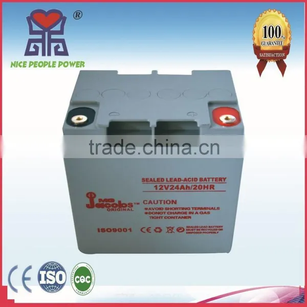 Accept LC / TT Payment for Lead Acid Battery 12V24AH Nice People Power Battery photo-3