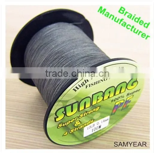 OEM Fishing Equipment Fishing Braided Line 8 Strand Spectra Fiber