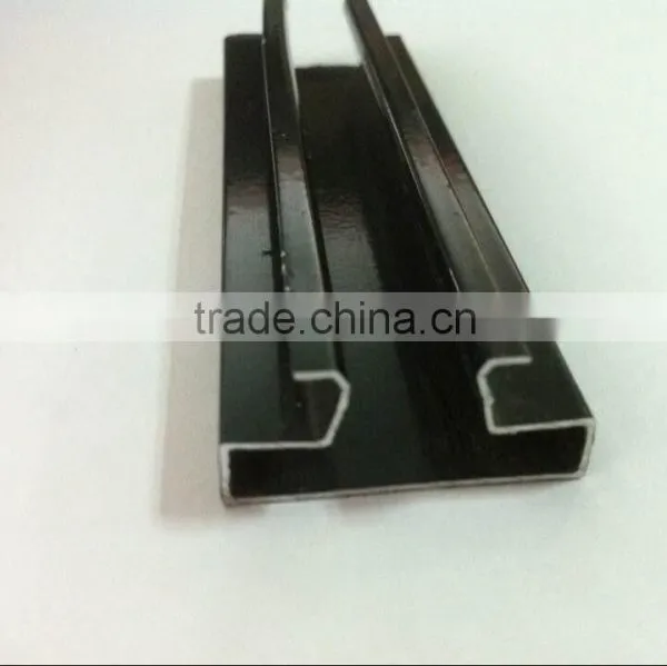 Aluminum Slatwall Insert Fitting With MDF Board, Display Showing Stand Aluminum for Algeria Market