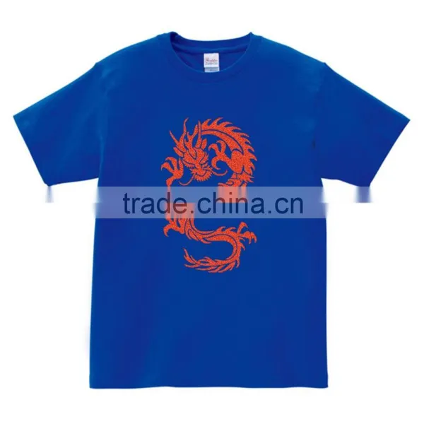 2016 Summer Dragon Personality Custom Design Casual Sport Short Sleeve Men T-shirt photo-4