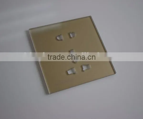 Switch Transparent Glass, Touch Light Switch Glass Panel photo-6