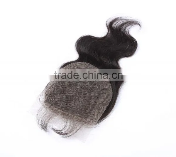 Virgin Brazilian Closure Body Wave Brazilian Lace Closure Bleached Knots Closures Free/2/3Part Virgin Human Hair Closure photo-4