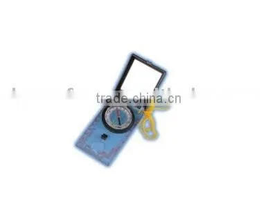 plastic map compass liquid filled