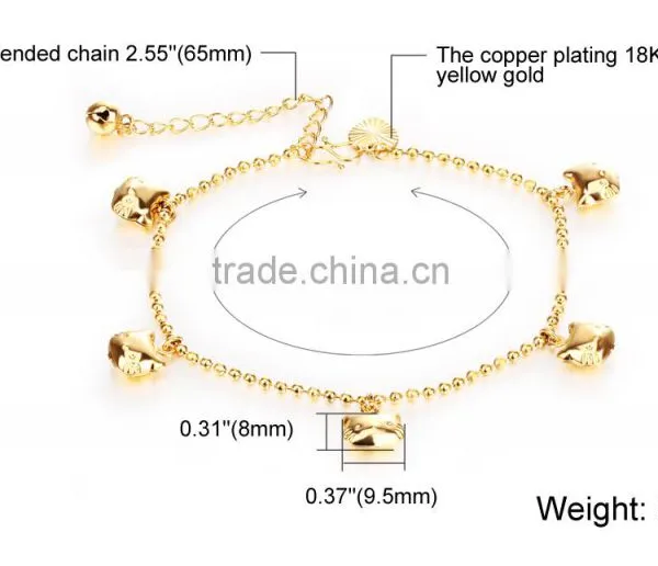 New Product 2015 Fashion Hello Kitty Jewelry for Women ,hello Kitty Anklet for Girls photo-6