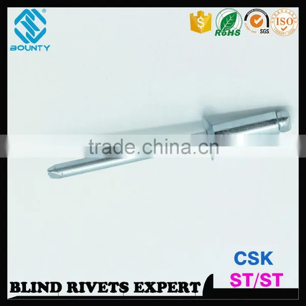 ISO 15980 STEEL RIVET BODY STEEL MANDREL CSK ST/ST RIVETS photo-3