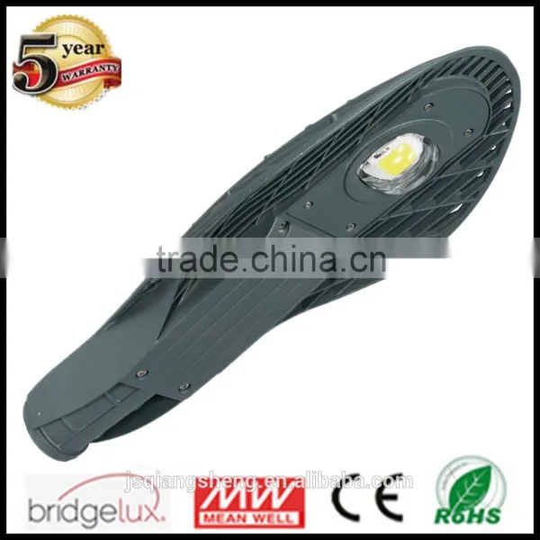 50000 Hours Long Life Eco- Friendly Ip65 Outdoor Led Street Light for Yard Ligh Aluminum Outdoor Road Lighting Project Preferred