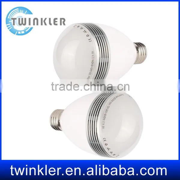 Led Garden Light , Hot Mini Smart Led Bulb Bluetooth Speaker , Bluetooth Speaker Lightbulb photo-5