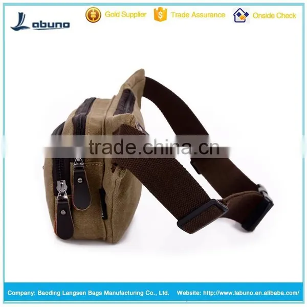 Classical Outdoor Canvas Waist Bag photo-3