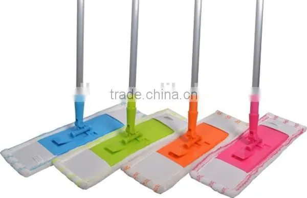 Best Selling Colourful Printed Aluminium Telescopic Handle Microfiber Floor Cleaning Mop