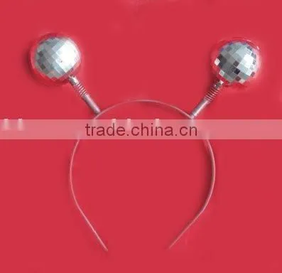 Plastic Disco Ball Headband