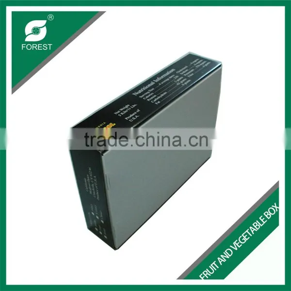 BLACK MATT CUSTOM CORRRUGATED FRUIT CARTONS RECYCLED MATERIAL PAPER PACKING BOXES FOR SALE photo-5