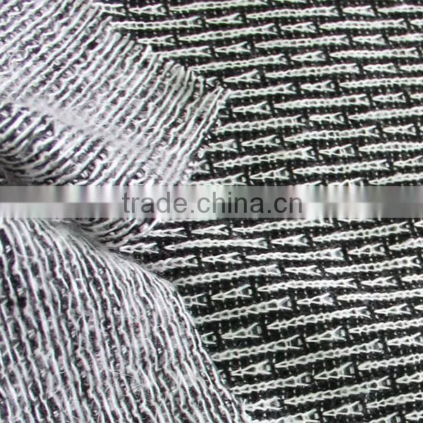 2016 Factory New Design Polyester and Acrylic Lady's Fashional Knitted Fabric photo-3