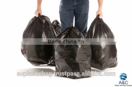 HDPE Garbage Bag/ Good Product Plastic Bag For Exporting With Best Price