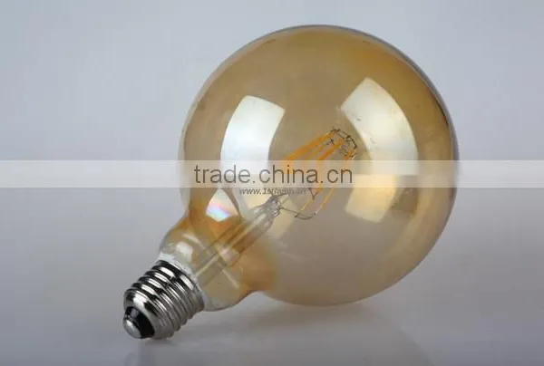 2015 New Style Best Selling Top Quality G125 4W Led Filament Light Vintage Bulb With CE ROHS photo-2