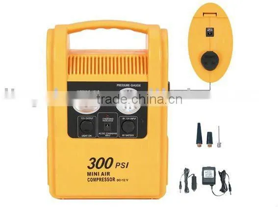 300PSI DC 12 volt air compressor/tire inflator(LS4032)