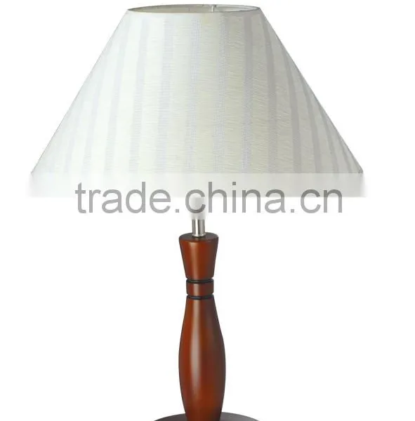 Decorative wholesale red wooden table light elegant table light