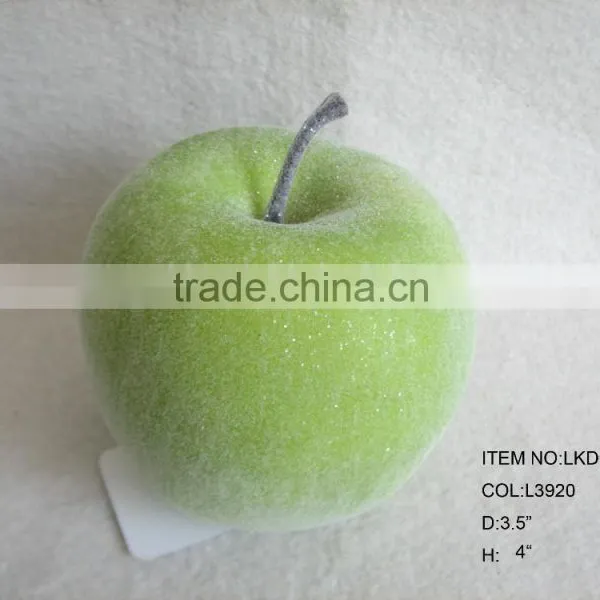 Decorative Artificial Foam Apple With Emulation Sugar for Havest Home Decoration photo-4