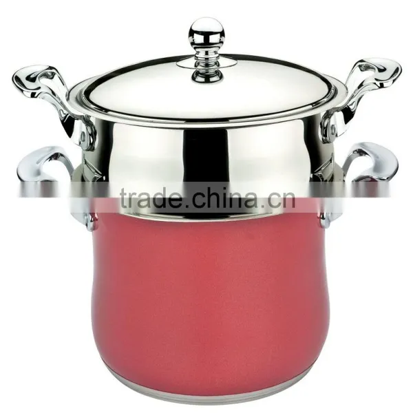 AH3607 Sainless Steel Double Boiler ( Steamer Set )