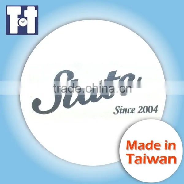 Sticker Name Tag Silver Foil Sticker Designed photo-5