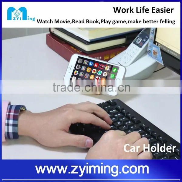 Zyiming Car Holder Factory Hot Sell 360 Degree Rotation Magnetic Mobile Phone Car Holder for Smartphone