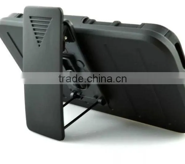 TPU+PC Future Armor Shockproof Hybrid Hard Case Cover + Holster Case For Iphone6 Waterproof 3 in 1 photo-4