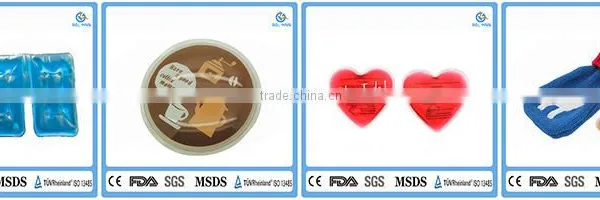 Comfortable and Soft Mini Gel Ice Instant Plastic PVC Hot Cold Packs / Box photo-6