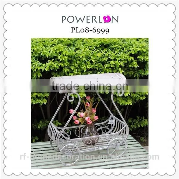 Metal Flower Stand Designs With Wheel photo-5