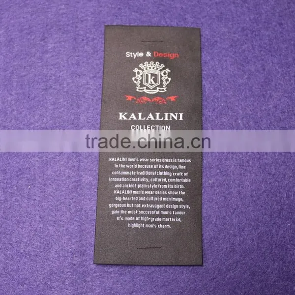 2016 High Quality Clothing Label Manufacturer For Custom Woven Silk Labels photo-5