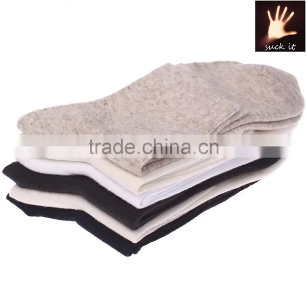 Summer Men Linen Socks of Thin Tube Flax Absorbent photo-2