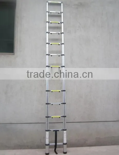 3.8m Finger Safety Protection Telescopic Extending Ladder photo-2