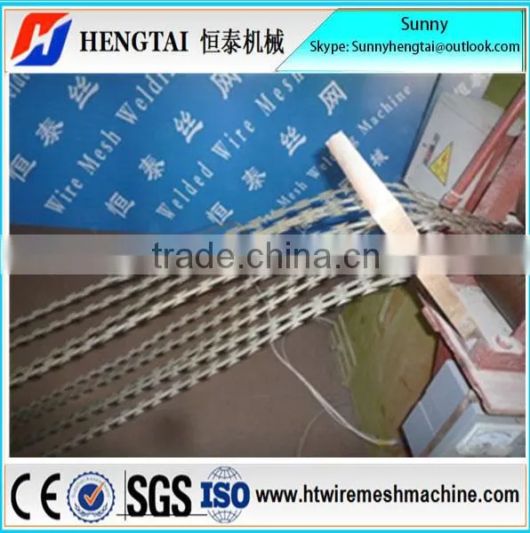 Competitive Price Energy Saving Concertina Razor Wire Making Machine/Razor Barbed Wire Machine China photo-2