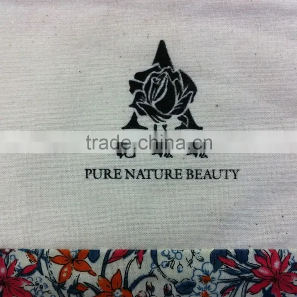 Organic Cotton Drawstring Bags/cotton Fabric Bag photo-5