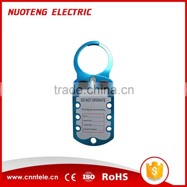 LAH01 Durable Anodized Lluminum Alloy Lockout Hasps With Labels photo-2