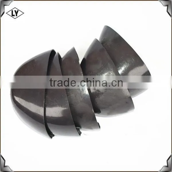 Anti-Rust Steel Toe Cap For Safety Shoes In Black