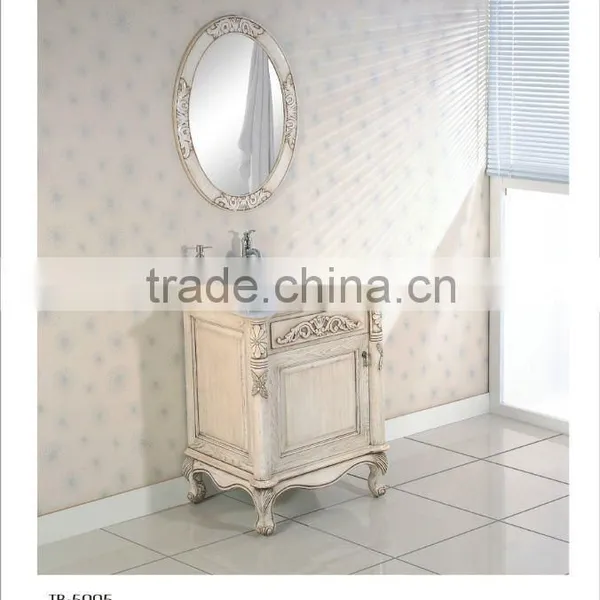 Classical Solid Wood Bathroom Furniture/cabinet for EU Market