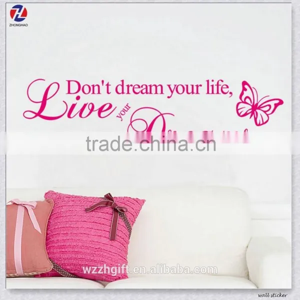 Charming Butterfly Design Eco-Friendly Washable PVC Removable Room Decor 3d Wall Stickers photo-4