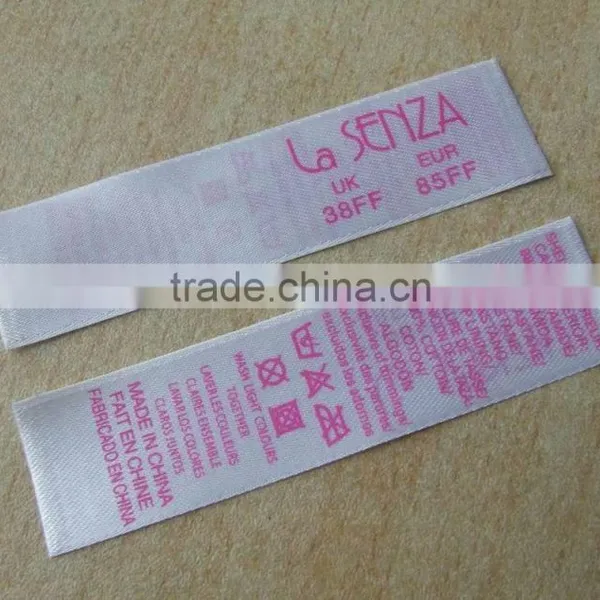 Printed Clothes Care Label for Garment Fashion photo-2