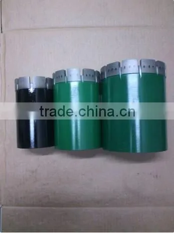 Small Core Bits / Impregnated Diamond Casing Shoe Bit With Wireline Drill Rods photo-3