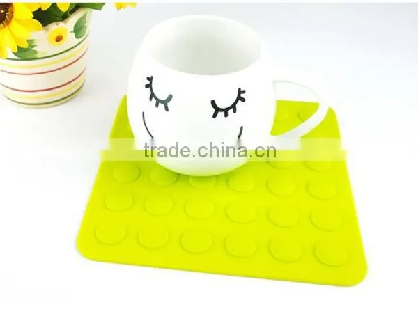 Non-slip Salient Point Silicone Chicken Pot Mat photo-4