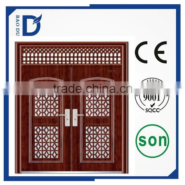 With Transom Non-standard Steel Door With Oversize Design Anti-theft BD Brand photo-3