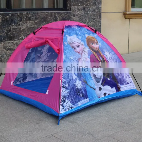 Cartoon Frozen X-frame Kids Dome Tent photo-2