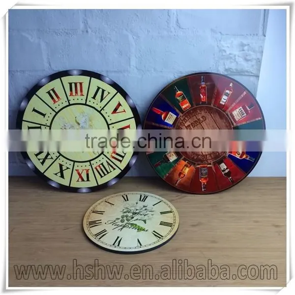 MDF Wall Clock For Dye Sublimation for Heat Transfer Promotional photo-6