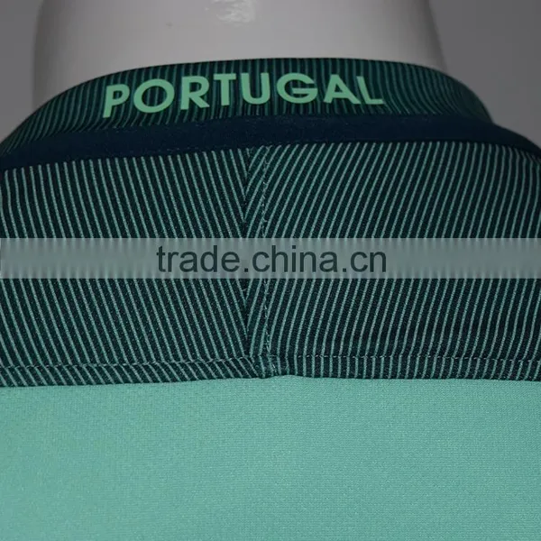 2015/2016 Wholesale Thai Quality Blank Football Shirt Maker Customzied Sublimation Cheap Kids Soccer Jersey photo-5